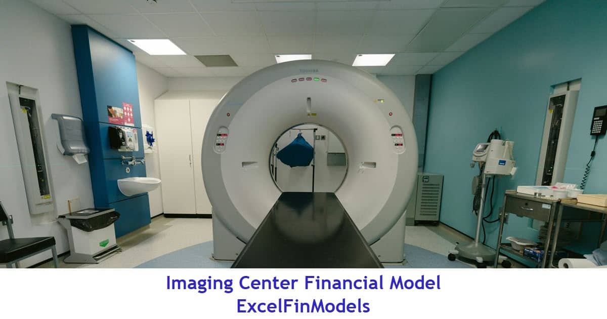 Imaging Center Monthly 5-Year 3-Statement Financial Forecast Model