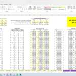 Excel sheet detailing satellite orders, cash collection, and monthly sales forecasts.