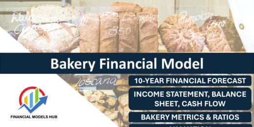 Bakery Financial Model -10 Year Financial Forecast