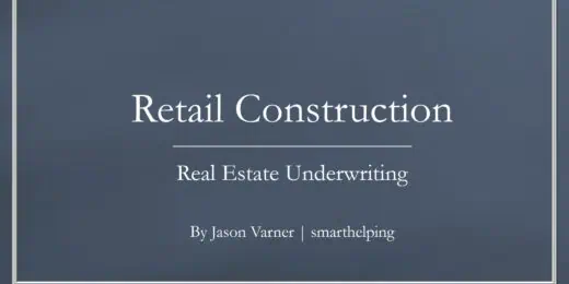 New Construction Real Estate Model for Retail Locations