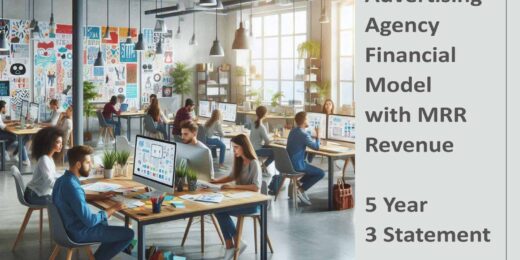 Digital Advertising Agency Finance Model Excel Template