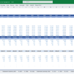 Income Statement Template for EV Battery Recycling Centre | eFinancialModels Detailed income statement template showing revenue and expenses for EV Battery Recycling.