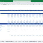 Cash flow statement detailing monthly receipts and payments for a shoe store.