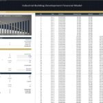 Permanent loan schedule showing principal