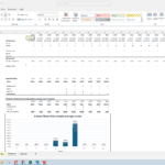 Churn rate analysis and historical data in Excel format.