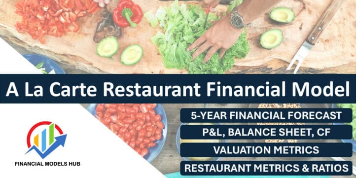 A La Carte Restaurant Financial Model A La Carte Restaurant Financial Model
