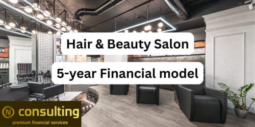 Hair & Beauty Salon (5-year) Financial Model