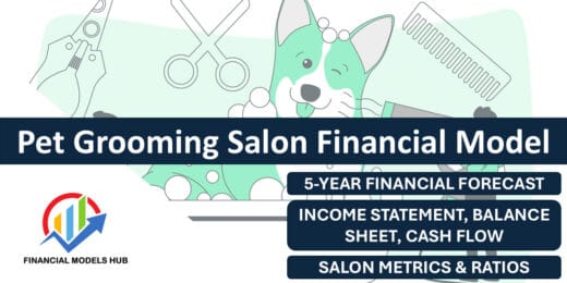 Pet Grooming Salon Financial Model