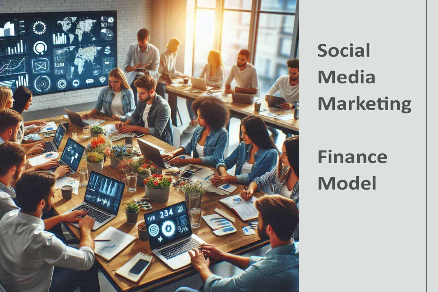 Social Media Marketing Agency Finance Model 5 Year 3 Statement