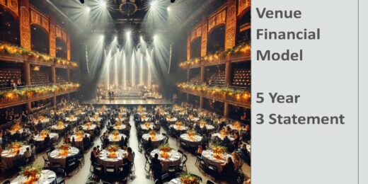 Events Venue Finance Model Excel Template