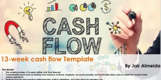 13-Week Cash Flow Forecast Template
