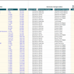 Bank Transaction Record with Automated Categorization | eFinancialModels Bank transaction summary showing expenses, revenues, and automatic categorization for financial analysis.