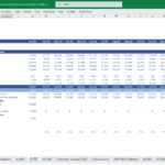 Cash flow statement showing operating, investing, and financing activities for 2025.