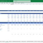 Cash flow statement detailing inflows and outflows for a dog grooming business in 2025.
