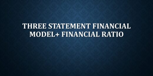 Financial Ratios and the Three Statement Model