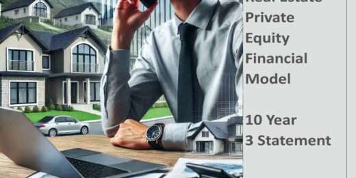 Real Estate Private Equity Fund Financial Projection Model 10 Years