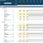 Actual financial data for ABC plc's Income Statement and Balance Sheet in EUR.