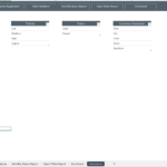 Interface displaying configuration options for ticket tracking and customer feedback in a financial model platform.
