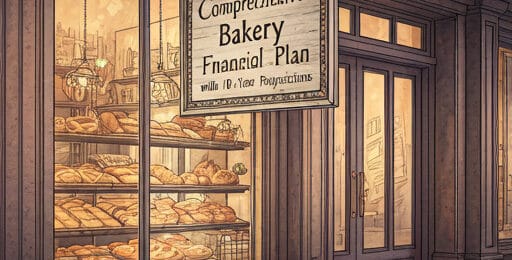 Bakery Business Financial Model with 10-Year Forecasts