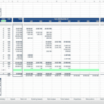 Investor Returns and Debt Cash Flow Summary | eFinancialModels Financial model displaying investor returns and debt cash flows for analysis