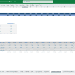 Cost of Goods Sold Assumptions for 2025 Financial Model | eFinancialModels COGS assumptions table with monthly cost projections for 2025 financial model