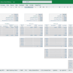 Comprehensive Caps Table for Equity Distribution | eFinancialModels Caps table detailing shareholder equity and investment across funding rounds