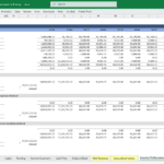 Investment Performance Metrics for EV Charging Station Model | eFinancialModels Financial model showing investment performance metrics for an EV charging station, including EBITDA, NPV, and cash flow.