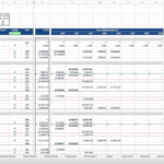 Carried Interest Calculation Model in Excel | eFinancialModels Excel spreadsheet detailing carried interest calculations and financial projections.