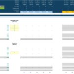 Balance sheet overview for ABC PSP Ltd with details on assets, liabilities, and equity.