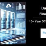 Data center financial model showcasing 10+ years of DCF analysis tools.