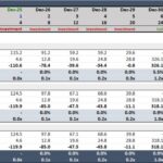 Fund cash flow analysis displaying gross returns, IRR, and net returns.
