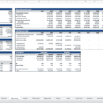 Retail property investment summary showing financial projections and cash flow details.