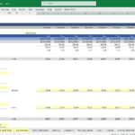 Financial Model Inputs for Forecasting Revenue | eFinancialModels Forecast input section detailing financial elements for a fintech mobile app model.