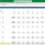 General & Administrative Expenses Budget Overview | eFinancialModels General & Administrative Expenses spreadsheet showing projected costs for 2025 and beyond.