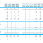 Cash flow statement analyzing operating, investing, and financing activities for a cocktail bar.