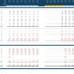 Detailed financial projection including balance sheet and cash flow statements.
