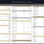 Key assumptions for a Battery Energy Storage System financial model, including costs and operational metrics.