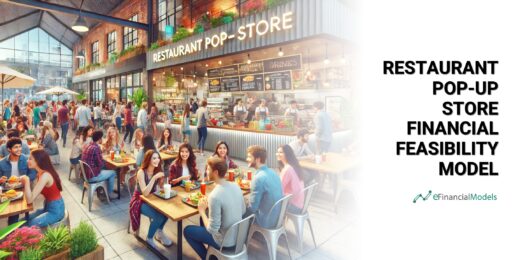 Vibrant outdoor restaurant scene illustrating pop-up store feasibility analysis.