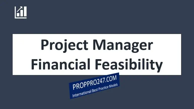 Project Financial Feasibility Excel Template