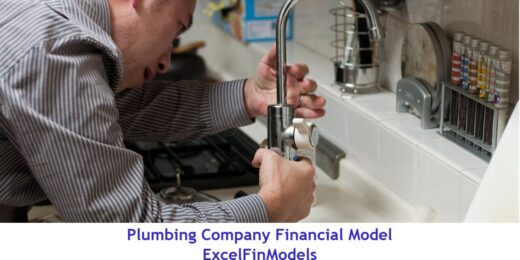 Plumbing Company Monthly 5-Year 3-Statement Financial Forecast Model