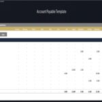 Accounts Payable Template / Invoice Tracking – Aging Report – Supplier ...