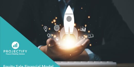 Rocket symbolizing growth in equity sales financial modeling