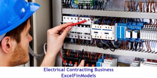 Electrical Contracting Company Monthly 5-Year 3-Statement Financial Forecast Model