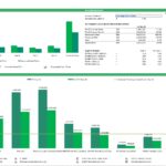 Summary of DCF valuation including free cash flows and terminal value breakdown