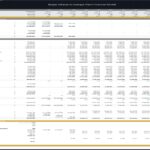 Annual cash flow model for biogas plant project with revenue and cost breakdown.