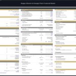 Comprehensive financial assumptions for a biogas plant including costs, revenues, and regulatory metrics.