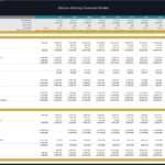 Bitcoin Mining Financial Model Balance Sheet and Cash Flow | eFinancialModels Balanced sheet and cash flow statement for Bitcoin mining financial model