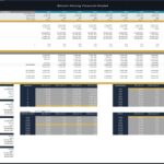 Bitcoin Mining Financial Model and Valuation Analysis | eFinancialModels Detailed Bitcoin mining financial model showing valuation and cash flow projections for multiple years.