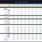 Bitcoin Mining Financial Model Overview | eFinancialModels Financial model showcasing BTC mined, costs, and revenue metrics for Bitcoin mining.