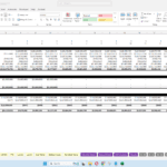 Monthly cash flow statement showing operating, investing, and financing cash activities for Securitize ABC, LLC.